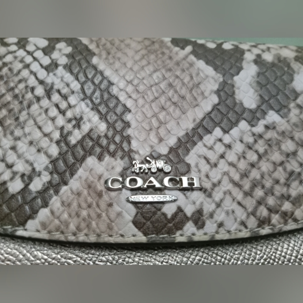 COACH GENUINE SNAKE SKIN LEATHER WALLET